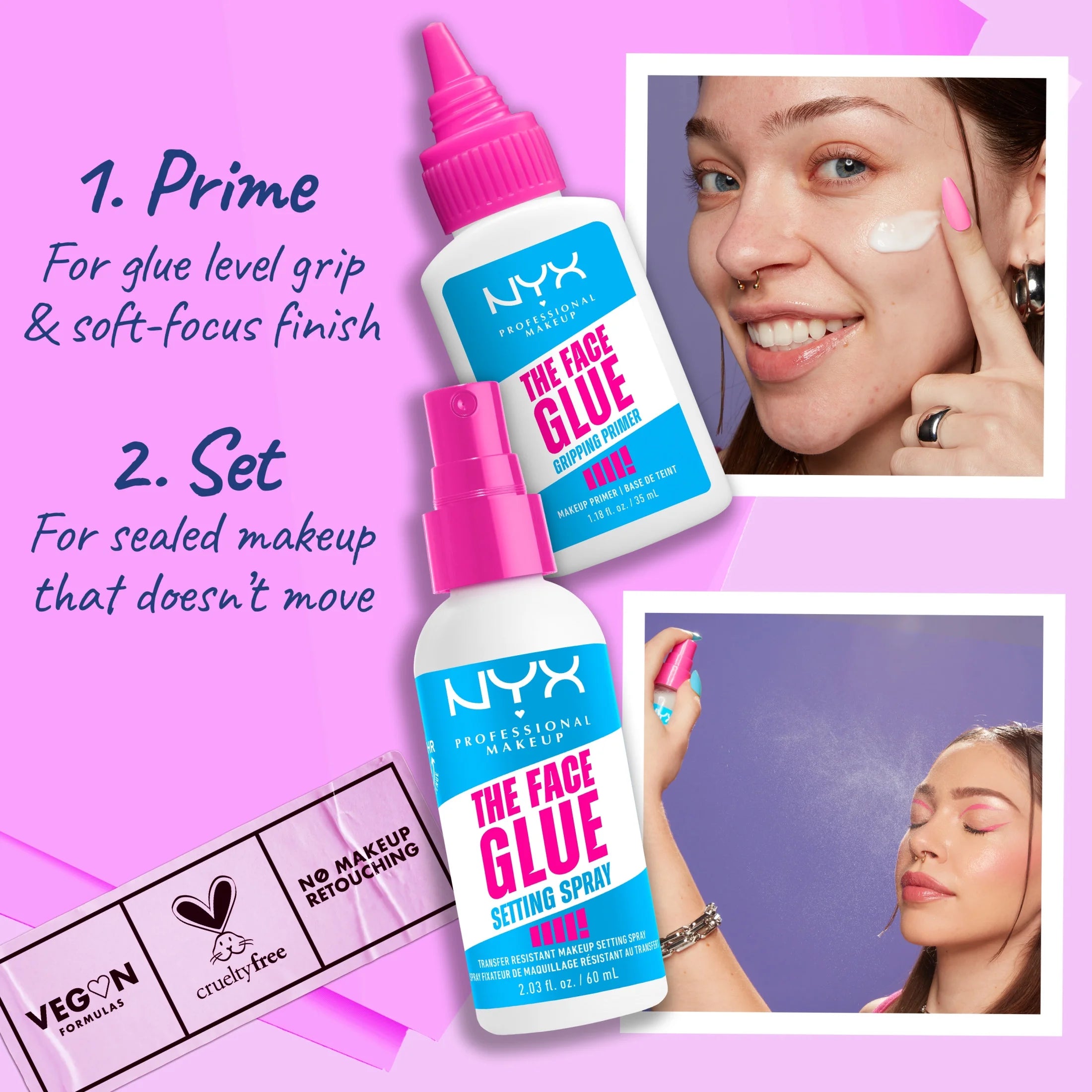 the Face Glue Primer with Polyglutamic Acid and Maple Syrup, 1.18 Fl Oz